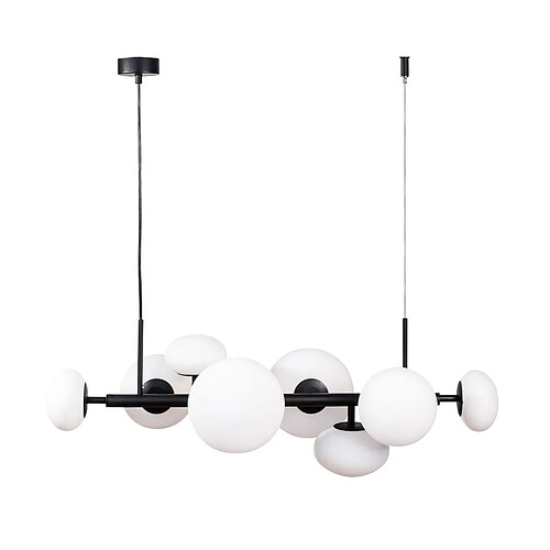 Suspension moléculaire verre noir/blanc OMI 8xG9 Zuma Line