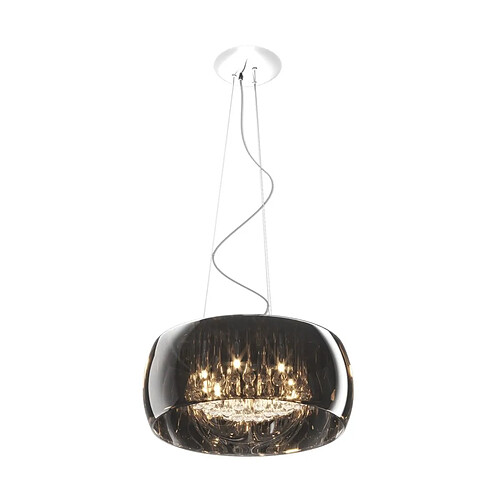 Zuma line Suspension Crystal verre – Noir