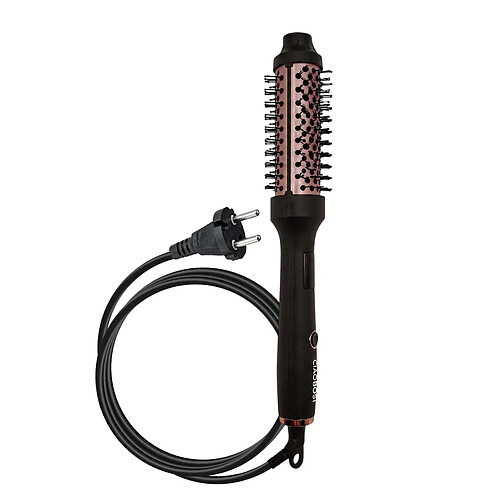 Avizar Brosse Lissante Chauffante Ionique 55W Haute Performance Noir
