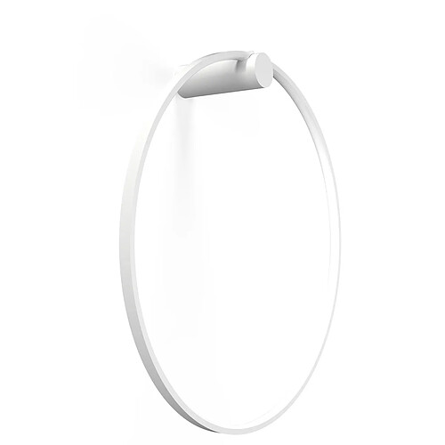 Light Prestige Applique moderne blanche anneau 60cm LED CCT 33W IP44