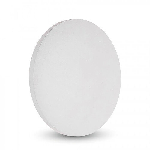 Vtac Applique murale 5W V-TAC blanche ronde 135mm IP65 3000K