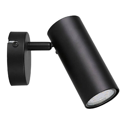 Applique murale Candellux Colly noire acier 1xGU10