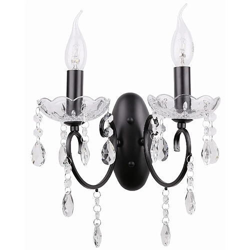 Candellux applique Aurora - Noir