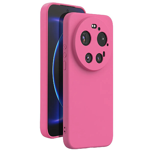 Avizar Coque pour Xiaomi 17 Ultra Soft-Touch en Silicone Série Fast Cover Rose