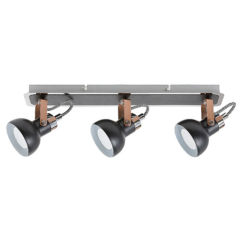 Rabalux Spot 3 lampes GU10 - Noir
