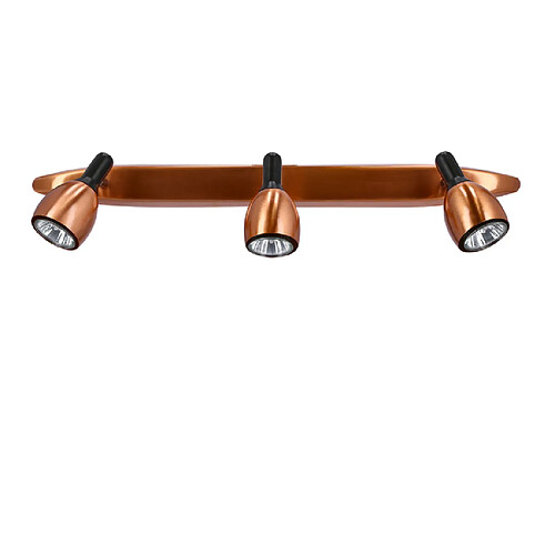 Candellux Spot plafond 3 lampes - Cuivre