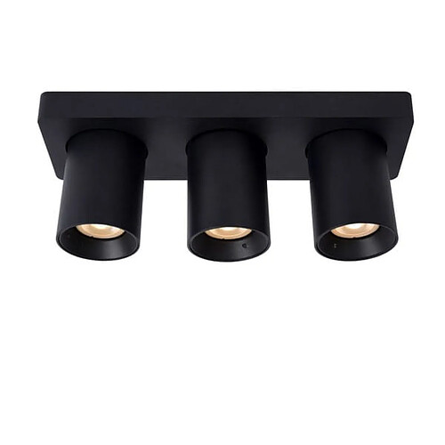 Lucide Spot plafond 3 lampes - Noir