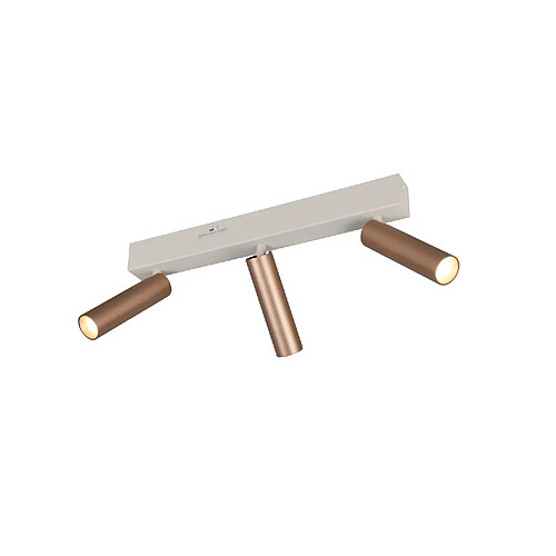 Trio spot LED Ambala - Marron