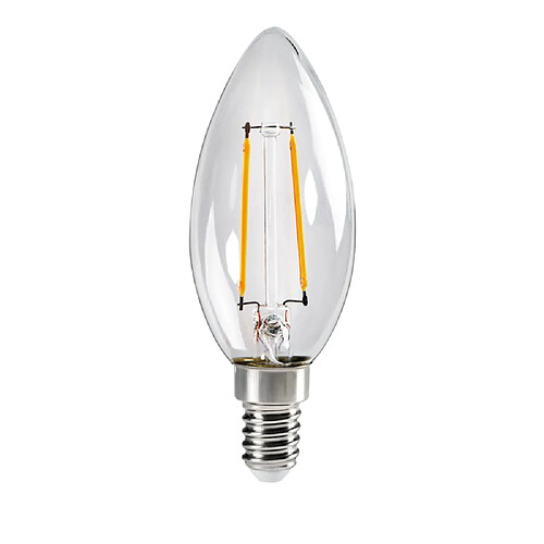 Ampoule bougie LED filament E14 4,5W 2700K 470lm Kanlux