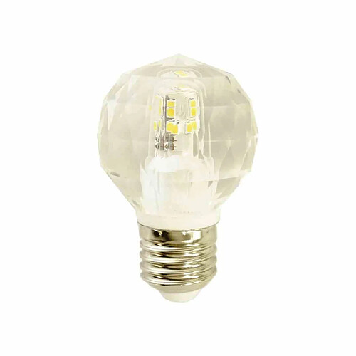 Ampoule LED cristal 4,3W E27 4000K neutre Eko-Light