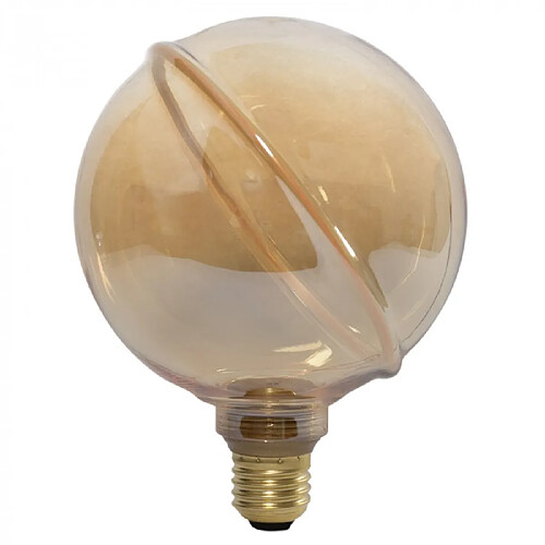 Ecolight Ampoule LED globe G130 ambrée E27 4W 1800K dimmable