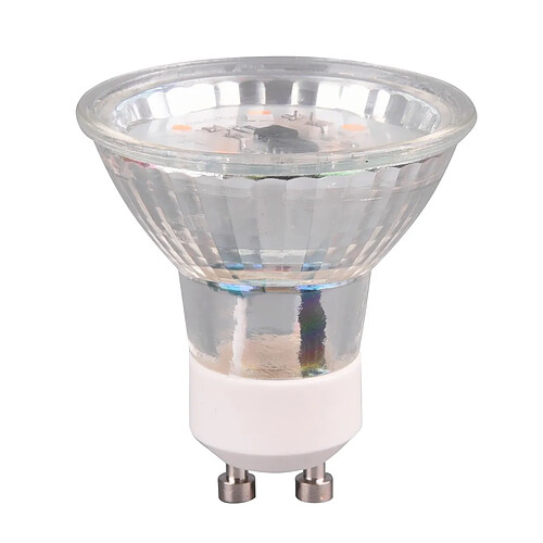 Ampoule LED GU10 Trio 5W 400 lm blanc chaud 3000K dimmable transparente
