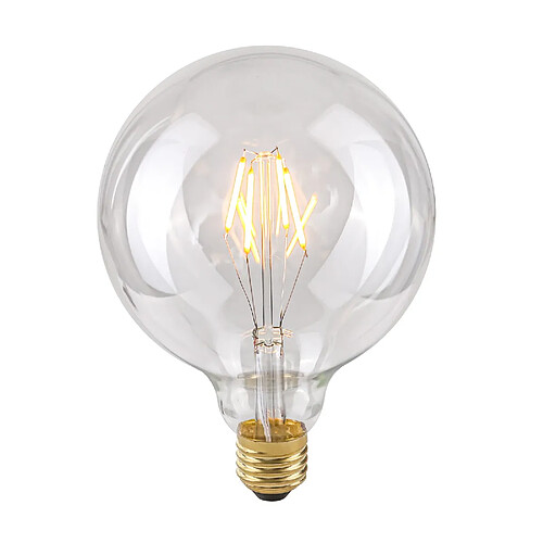 Ampoule LED E27 4W blanc chaud rétro Edison G125 Italux