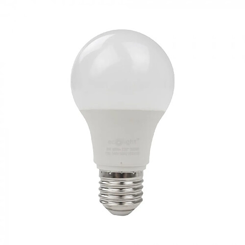 Ecolight Ampoule LED E27 9W 900lm 3000K anti-scintillement