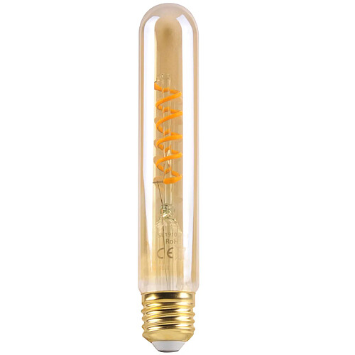 Ampoule déco LED filament T30 E27 4W 3000K ambre Polux