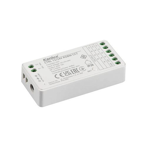 Contrôleur ruban LED RGBW+CCT 12/24V 10A Kanlux IP20