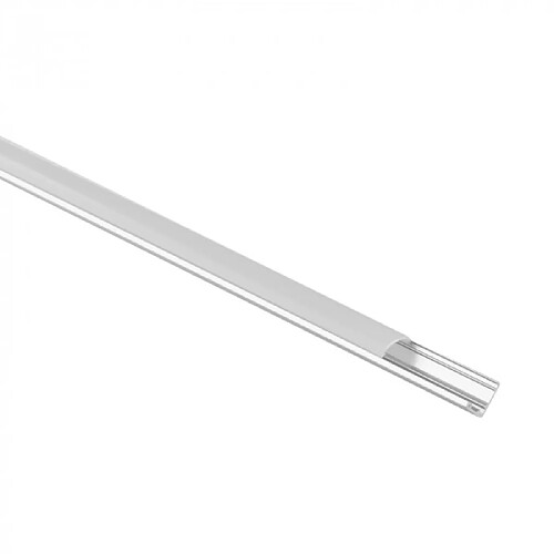 Ecolight Profil LED d’angle RW01 anodisé, diffuseur opale 1m