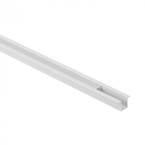 Profil LED PW-02 en saillie blanc, diffuseur givré 2 m Ecolight