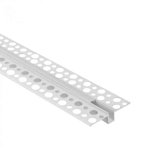 Profil GPW-02 encastré blanc diffuseur opal 2m Ecolight