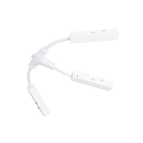 Alim connecteur T rail magnétique 48V blanc Maxlight