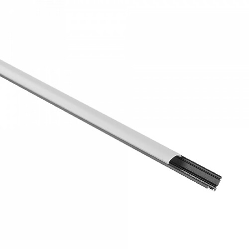 Profil LED d’angle RW02 noir diffuseur givré 2 m Ecolight