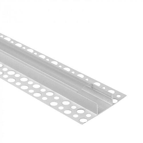 Profil LED saillie GNS02 blanc diffuseur clair 2 m Ecolight