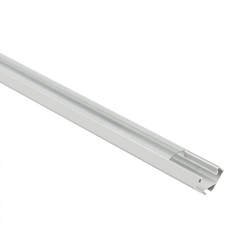 Profil d’angle LED R02 blanc, diffuseur clair 2 m Ecolight