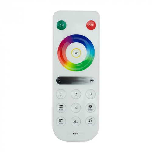 Télécommande RF RGB 4 zones pour contrôleur SD-3 Ecolight
