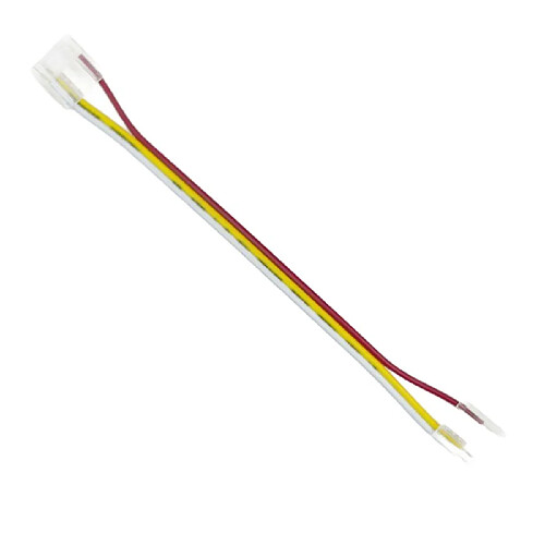 Connecteur double ruban LED COB mono 10mm 10cm Ecolight