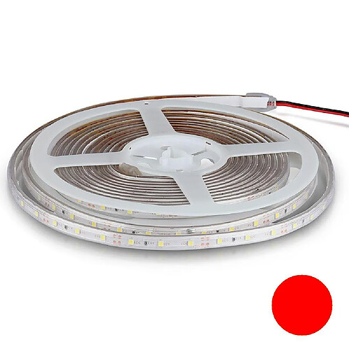 Vtac V-TAC Ruban LED SMD3528 60/m 5m 12V 3,2W/m IP65 rouge