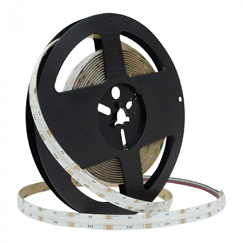 Ruban LED COB RGB+6000K 896/m 24V 20W IP20 5m Ecolight