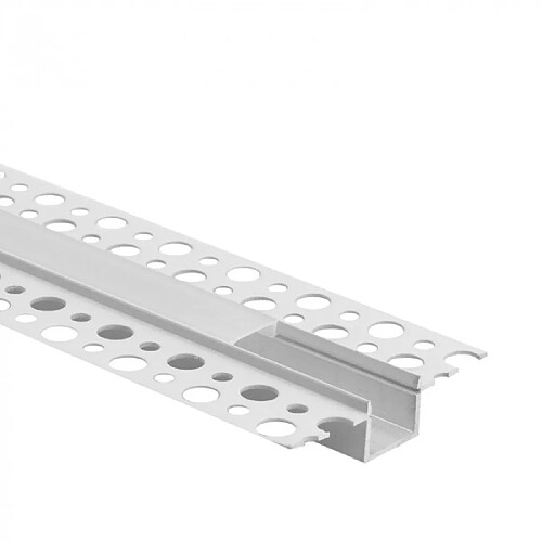 Profil encastrable LED GP02 blanc dépoli 2m Ecolight