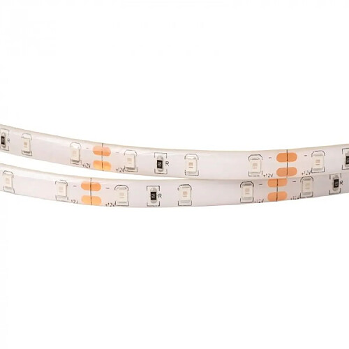 Ruban LED 300 4,8W/m jaune 12V IP63 5m dimmable Ecolight