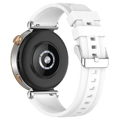 INF Bracelet de montre en silicone pour Huawei GT4 46 mm/GT Runner/GT3 SE 18 mm White