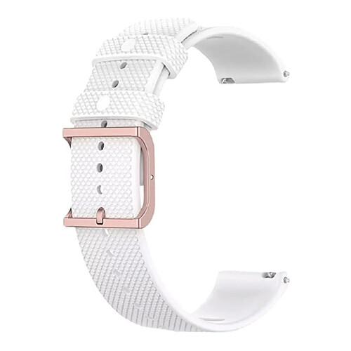 INF Bracelet de montre Bowener GRIT X pour Samsung Galaxy Watch 20 mm White
