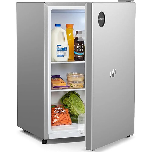 Réfrigérateur Mini Bar 71L 1-10°C 7 Niveaux de Réglage Argent