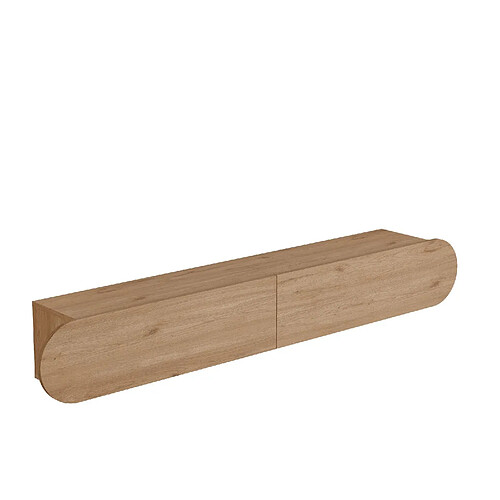 Hanah Home Meuble TV en bois - 180 x 31 x 29 cm - Beige