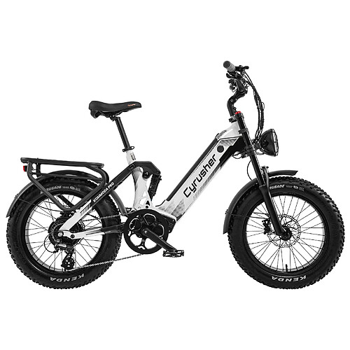 Cyrusher Vélo électrique Batterie 52V20Ah Shimano 8V Autonomie 110km Freins hydrauliques 250W