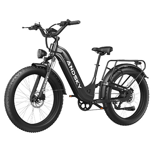 Vélo électrique Autonomie 120km Batterie 48V 20Ah Shimano 7 vitesses Pneus 26x4.0 50km/h