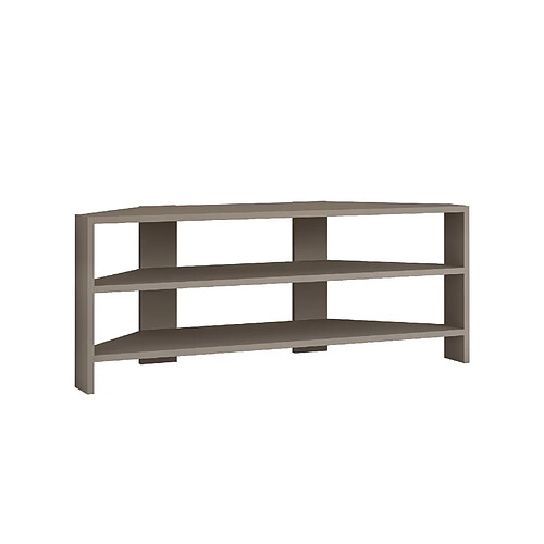Hanah Home Meuble TV en bois 114 x 36 x 45 cm - Moka clair