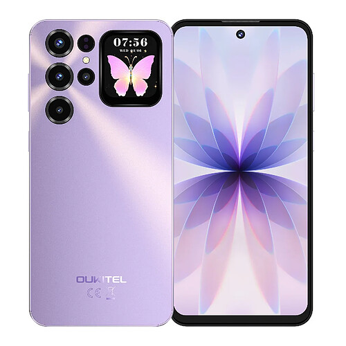 Smartphone OUKITEL C68 Plus écran 7,2" 24Go+512Go batterie 6000mAh Violet