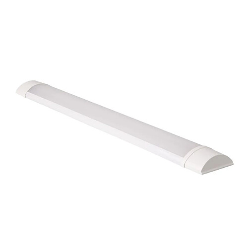 Réglette LED 20W 60cm 2400lm 6500K IP20 blanc Ecolight
