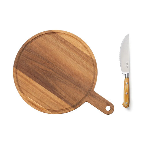 Sabatier Trompette Essentiel - Set de service et découpe de pizza