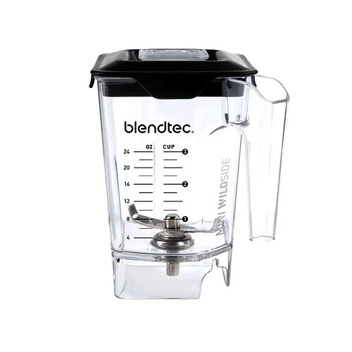 Carafe 1.3l transparent de remplacement pour mini wildside jar - 902395 - BLENDTEC