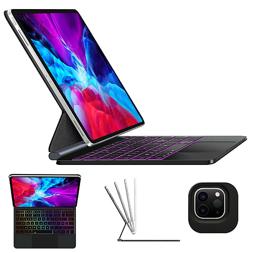 VANWIN Étui Clavier-iPad Air 13"M3 2025/M2 2024,iPad Pro 12.9" 6/5/4/3rd Generation