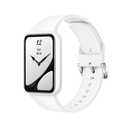 Bracelet connecté Xiaomi Smart Band 10 Pro Ceramic Edition Blanc