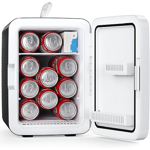Mini-réfrigérateur 20 L, idéal pour maison, bureau et chambre