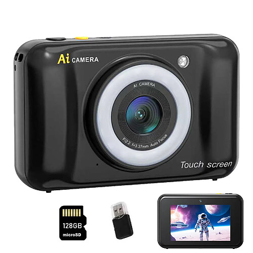 VURAHOME Appareil Photo Intelligent Retouche IA WiFi Autofocus Vlogging 128G DC320
