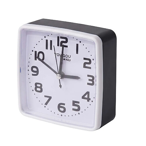 Avizar Réveil de Table 13cm pour Chambre Affichage de l'Heure Clair et Précis Noir