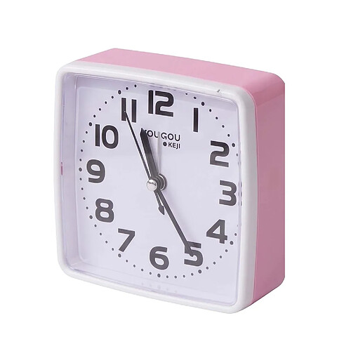 Avizar Réveil de Table 13cm pour Chambre Affichage de l'Heure Clair et Précis Rose